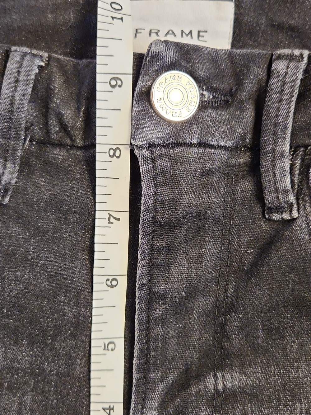 Frame Le Crop Mini Boot Tinsley Jeans Sz 25 - Picture 7 of 12
